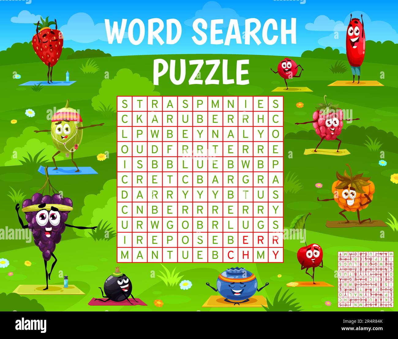 Premium Vector  Word puzzle game worksheet with school characters