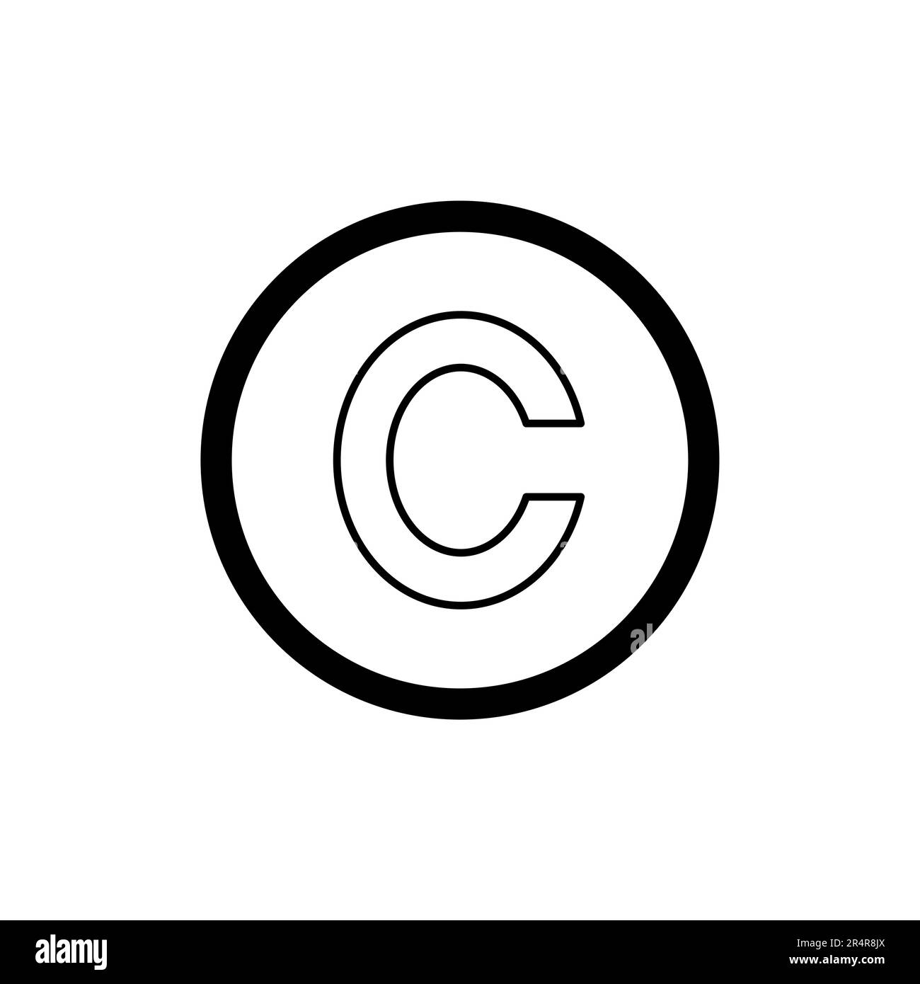 Copyright icon vector. copyright symbols Stock Vector Image & Art Alamy