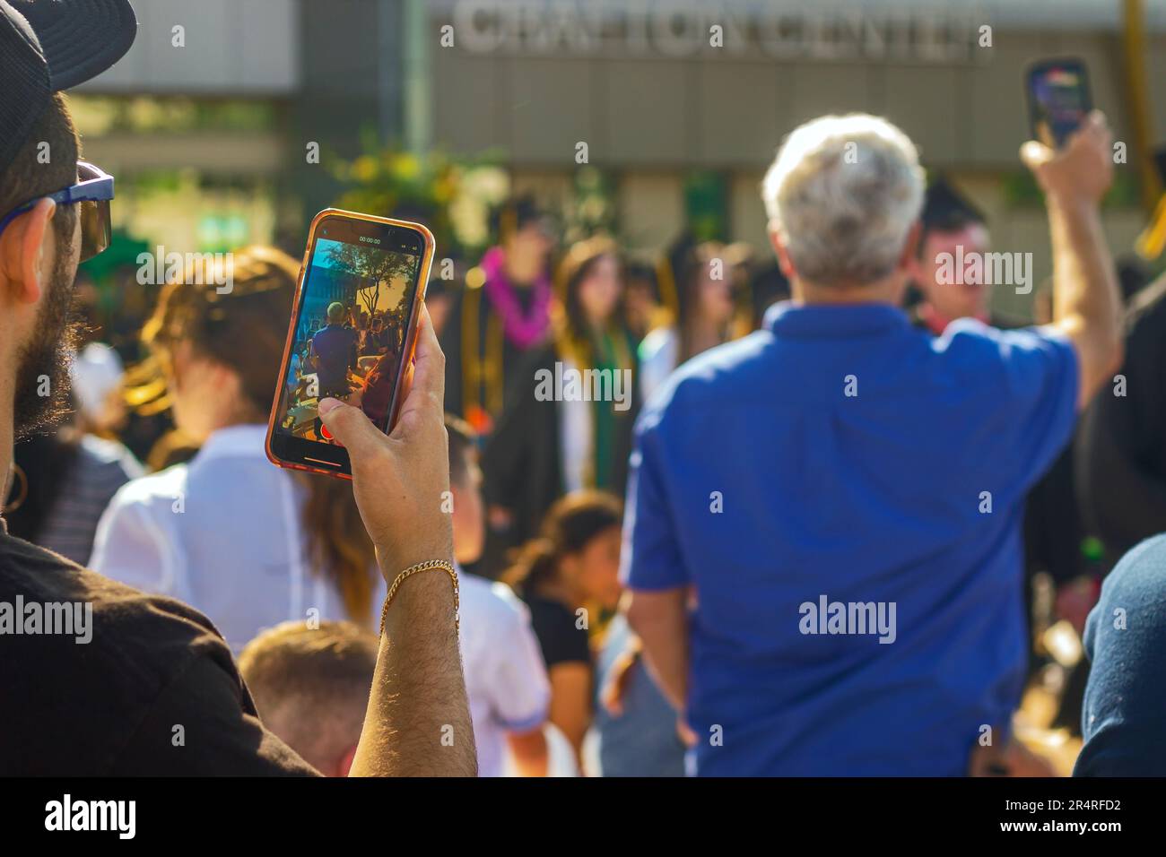 An image showing a person capturing the moment of Crafton Hills College ...
