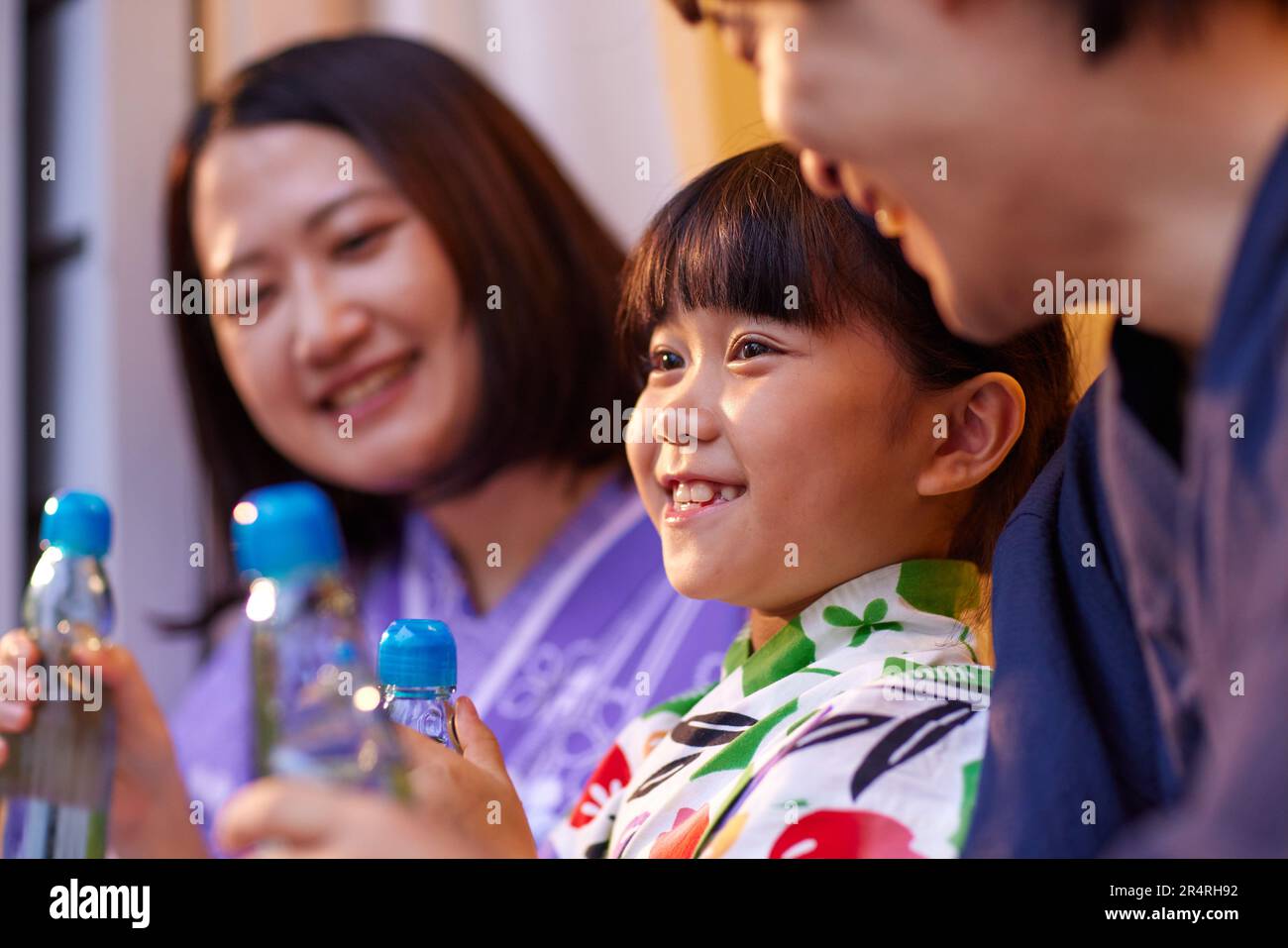 Japanese family at home Stock Photo Alamy