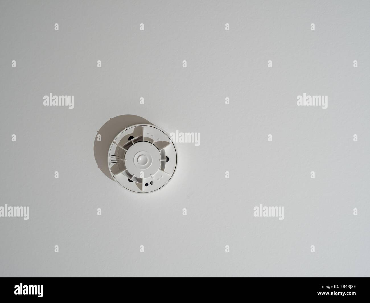 Smoke detector fire alarm detector, home security device installation