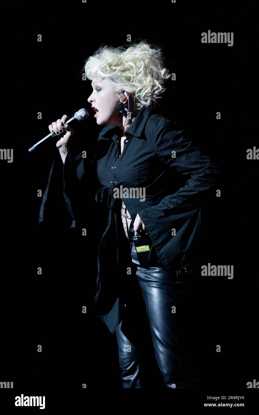Cyndi Lauper performing live in concert at the State Theatre. Sydney