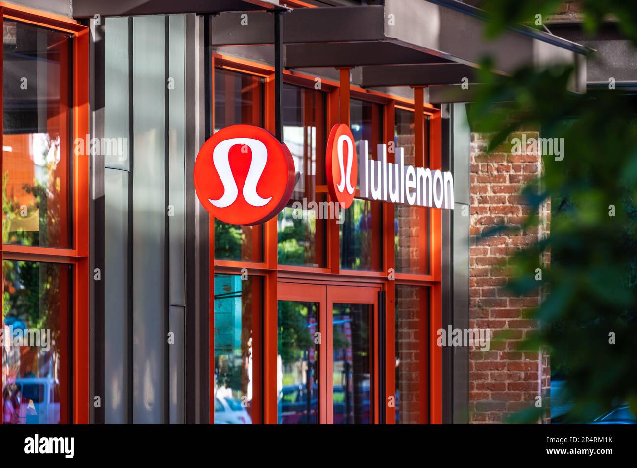 Lululemon activewear store at Ponce City Market in Atlanta,
