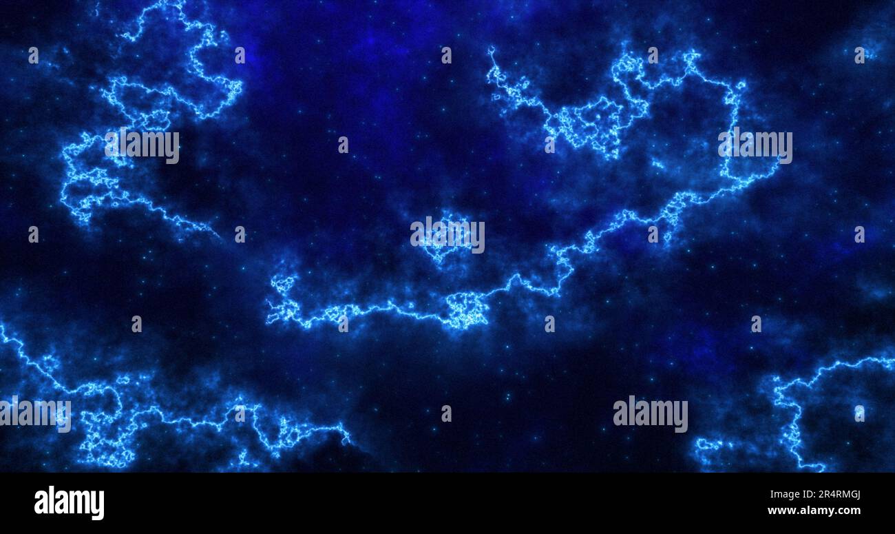 Abstract futuristic background with blue and purple multi-colored ...