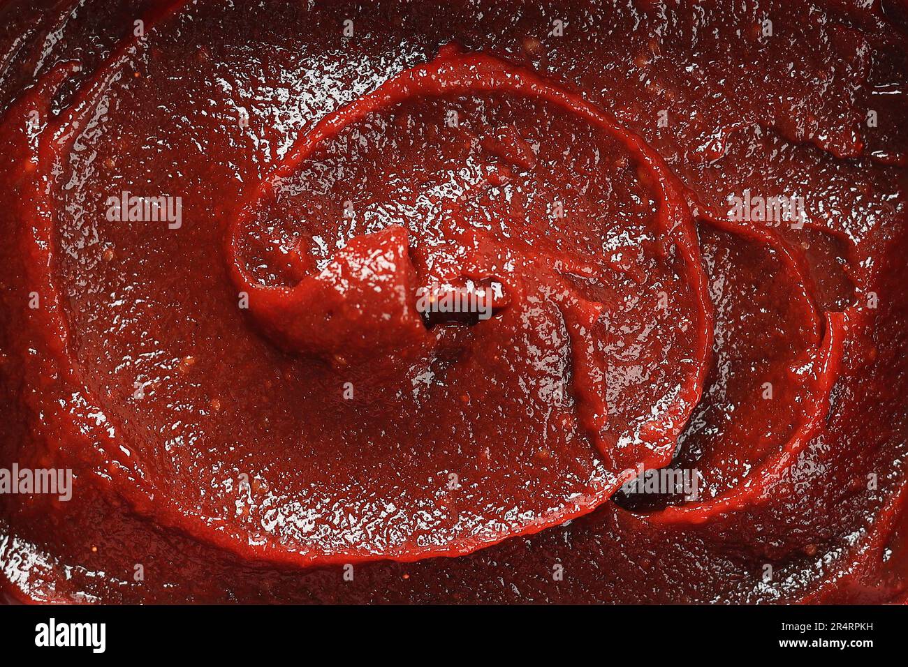 Texture of Gochujang Fermented Korean Chili Paste. Food Background, Close Up Stock Photo Alamy