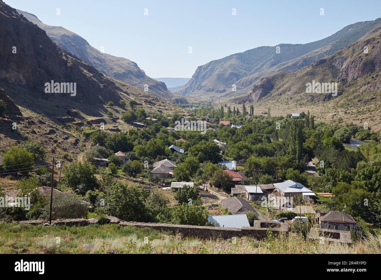 Khertvisi fortress on mountain. It is one of the oldest fortresses in  Georgia Stock Photo - Alamy