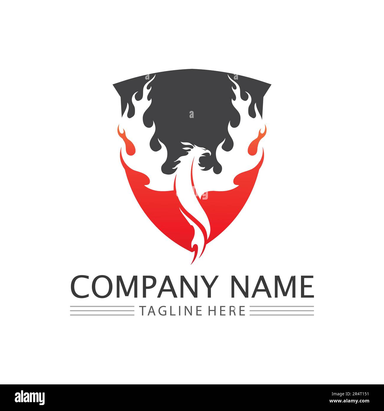 fire flame logo icon vector design template Stock Vector