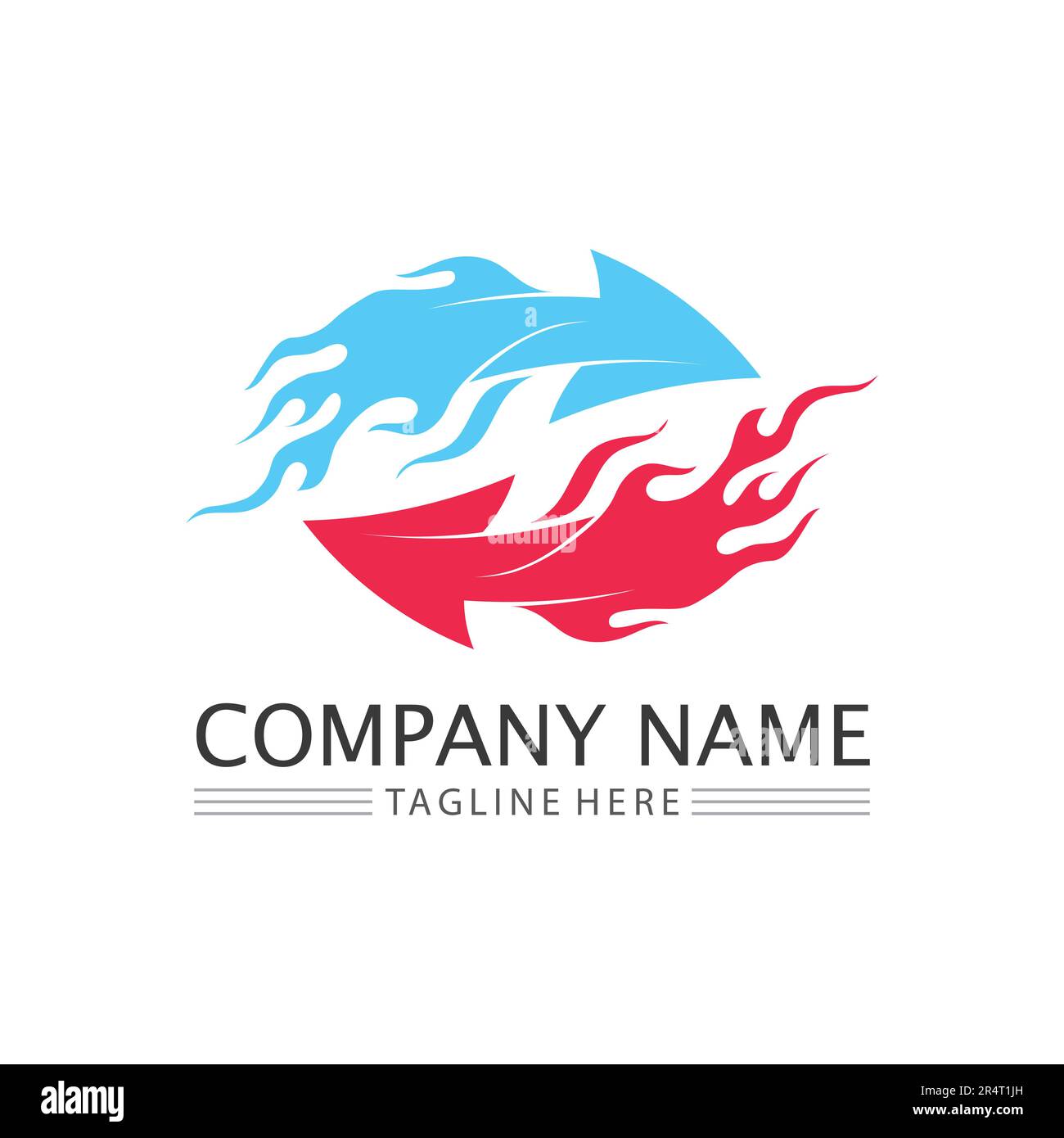 fire flame logo icon vector design template Stock Vector Image & Art ...