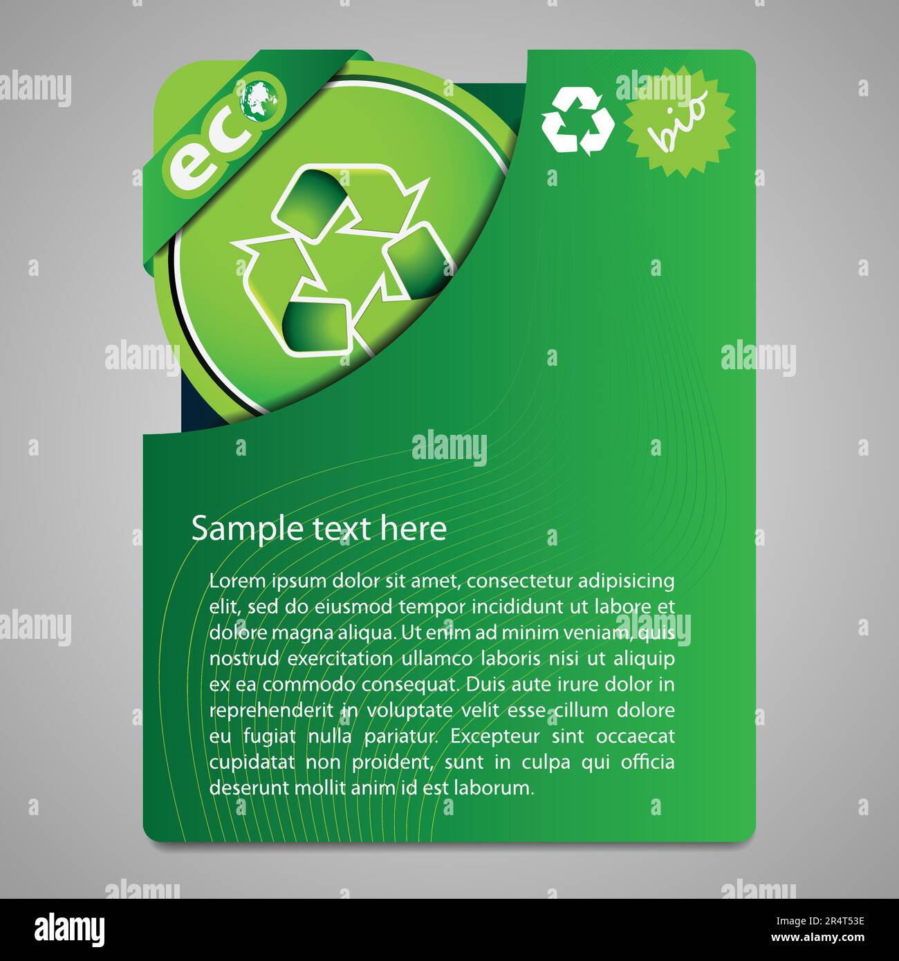 Folder Design Stock Vector