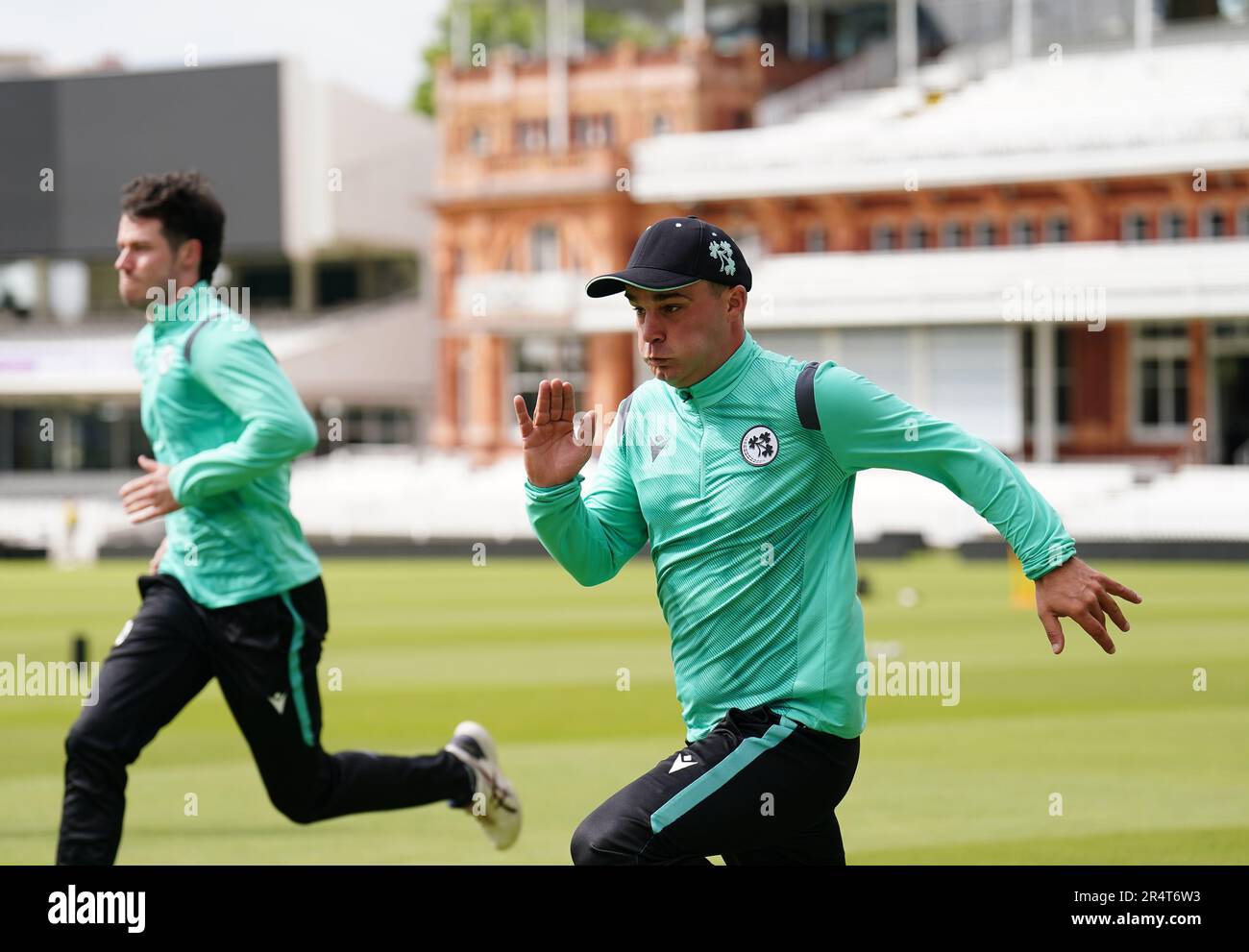 Ireland's Andy McBrine during a nets session at Lord's Cricket Ground