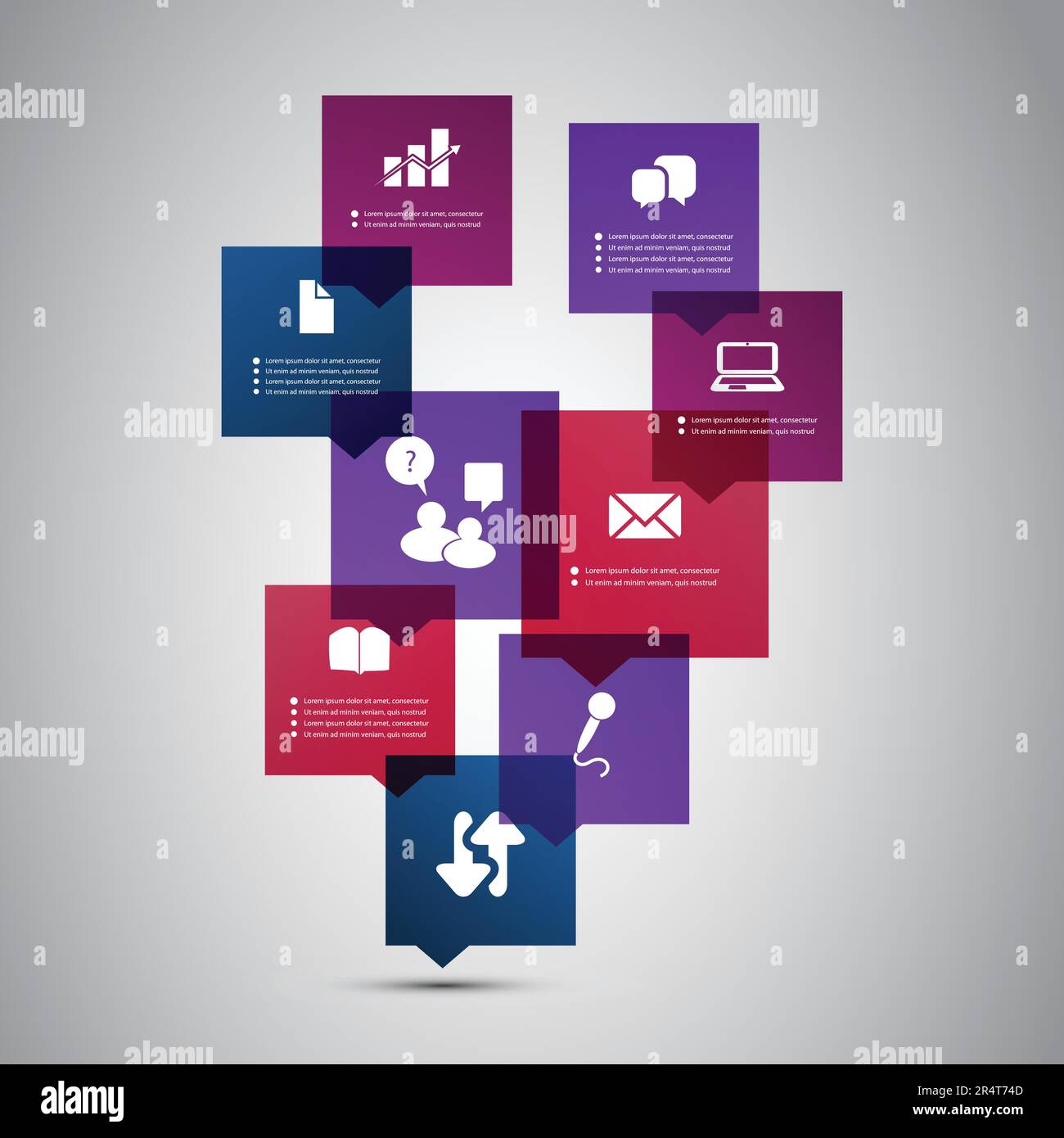 Speech Bubble Concept Stock Vector Image & Art - Alamy