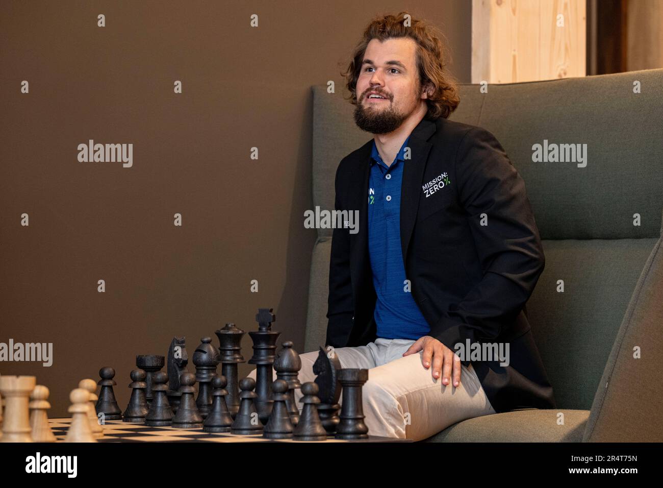 Norwegian Magnus Carlsen Sg Alpine Warriors Editorial Stock Photo