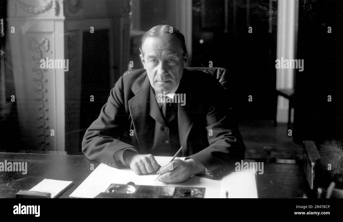 STANLEY BALDWIN (1867-1947)  British Conservative statesman and Prime Minister, hre about 1925 Stock Photo