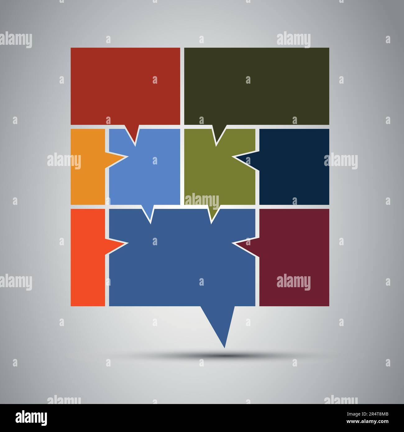 Speech Bubble Concept Stock Vector Image & Art - Alamy