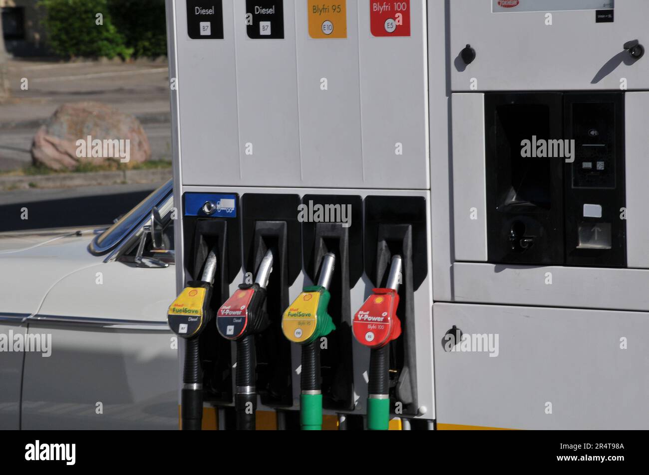 30 MAY 2023/ Dutch shell gasoline station in Kastrup Copenhagen Denmark