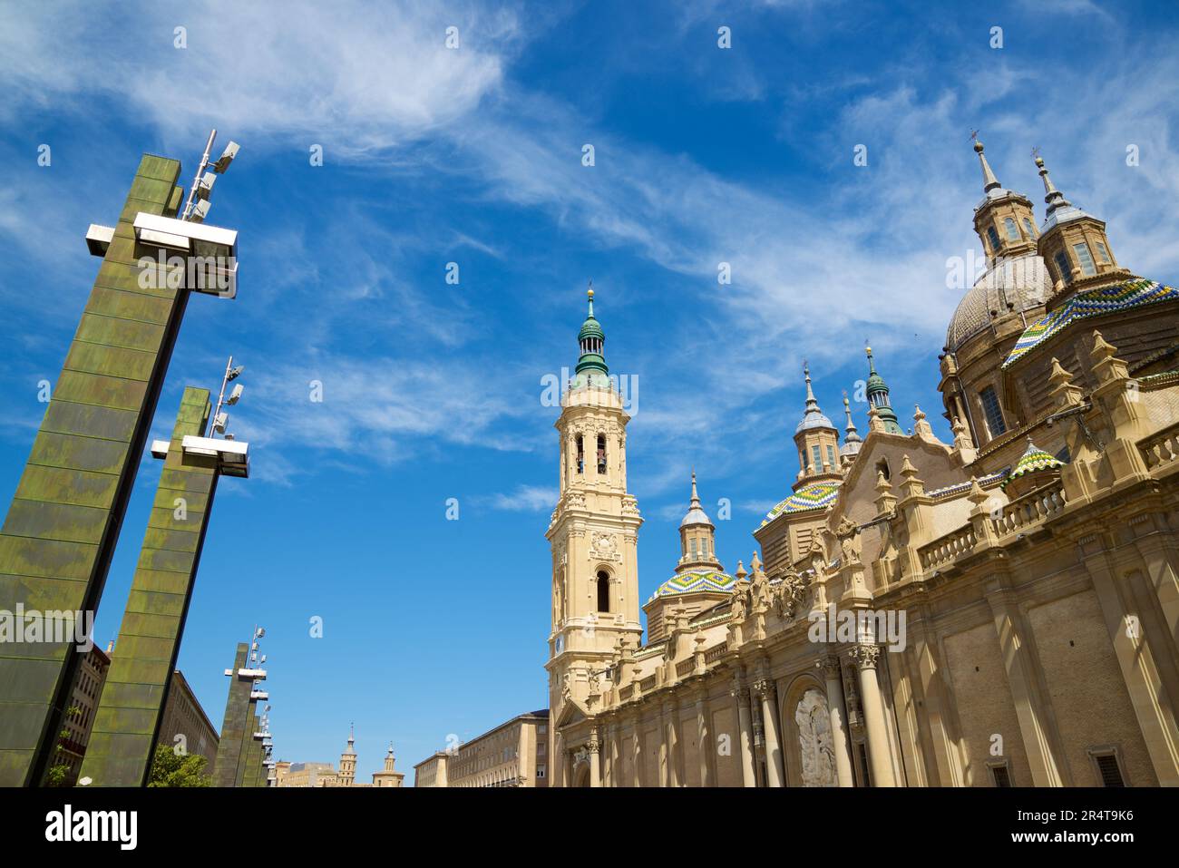 Virgen del Pilar. El Pilar basilica. Zaragoza. Aragon, Spain Stock Photo -  Alamy