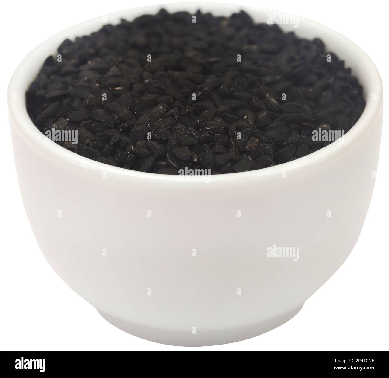 Nigella seeds close up in a bowl Stock Photo