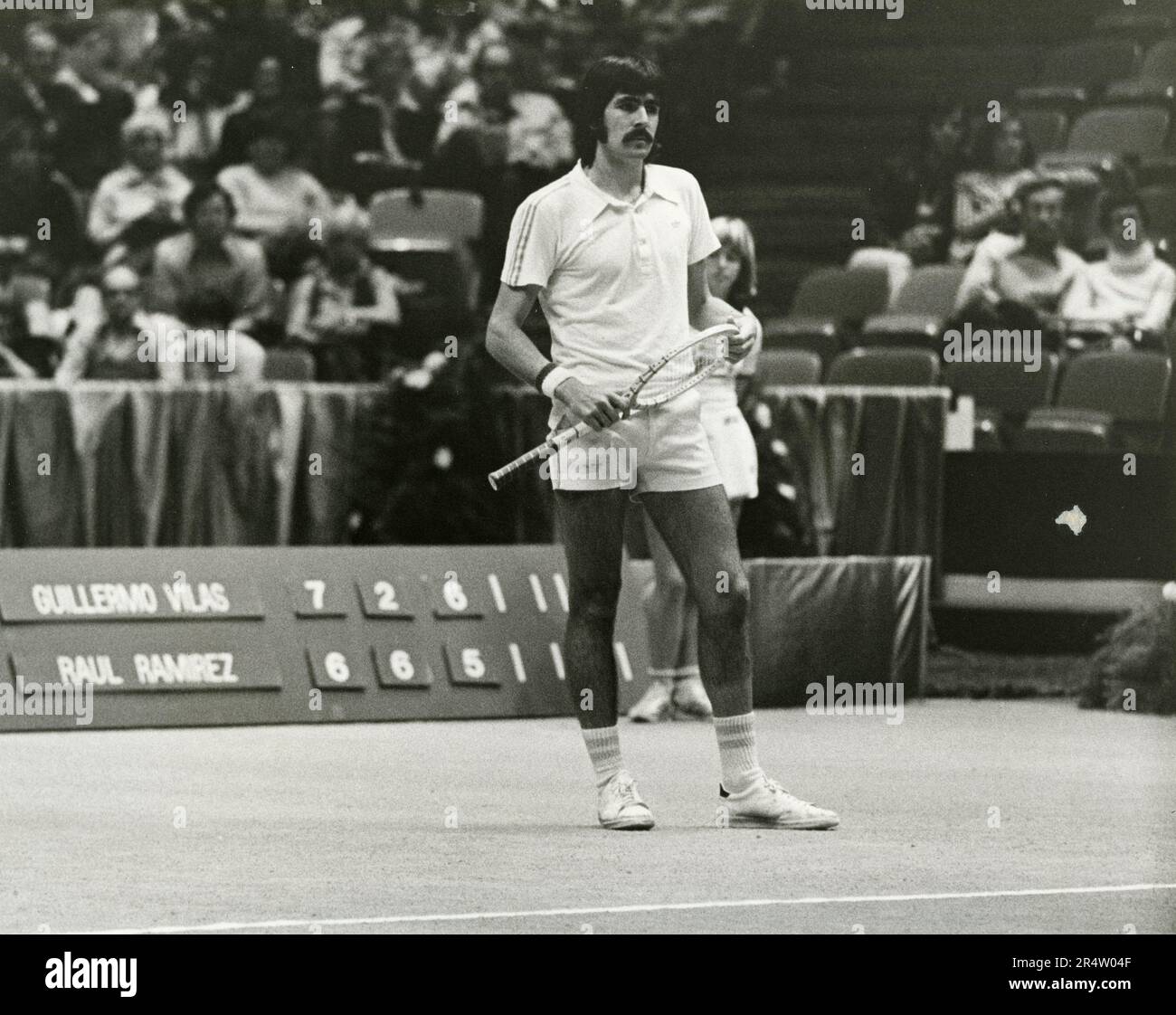 Mexican tennis player Raul Ramirez, 1970s Stock Photo