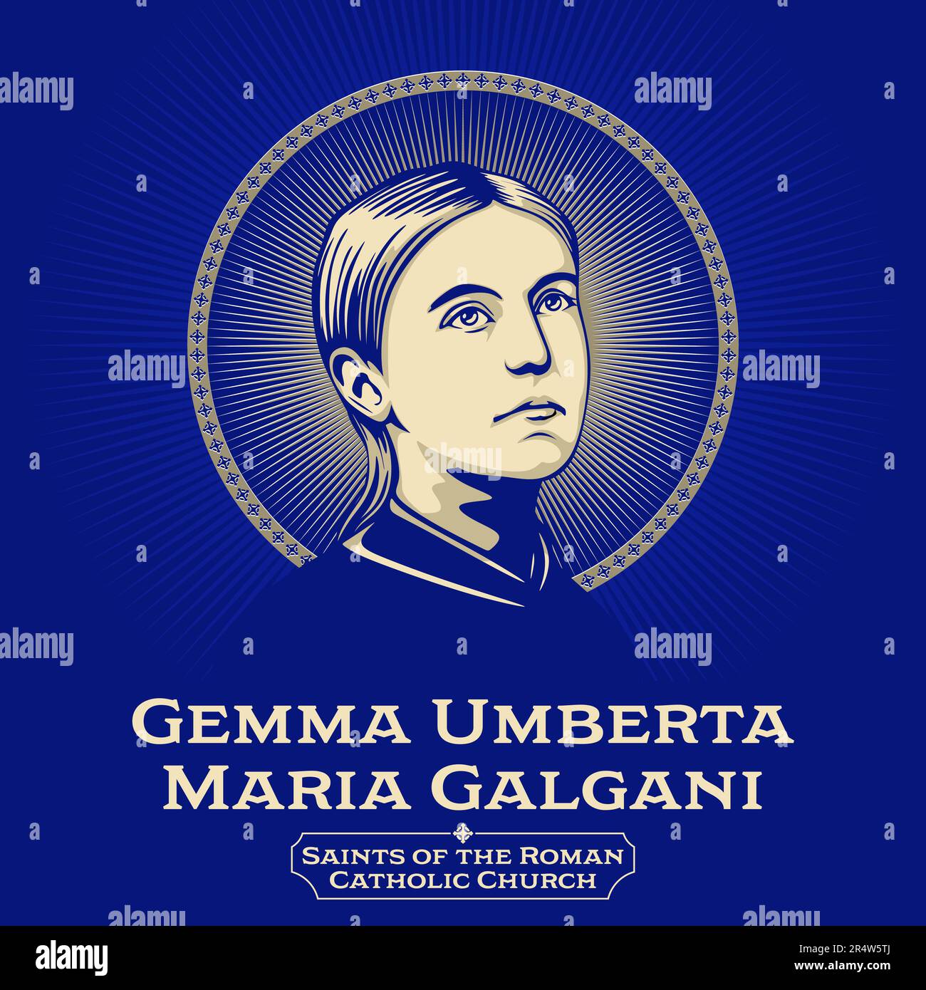 Catholic Saints Gemma Umberta Maria Galgani Also Known As Gemma Of Lucca Was An