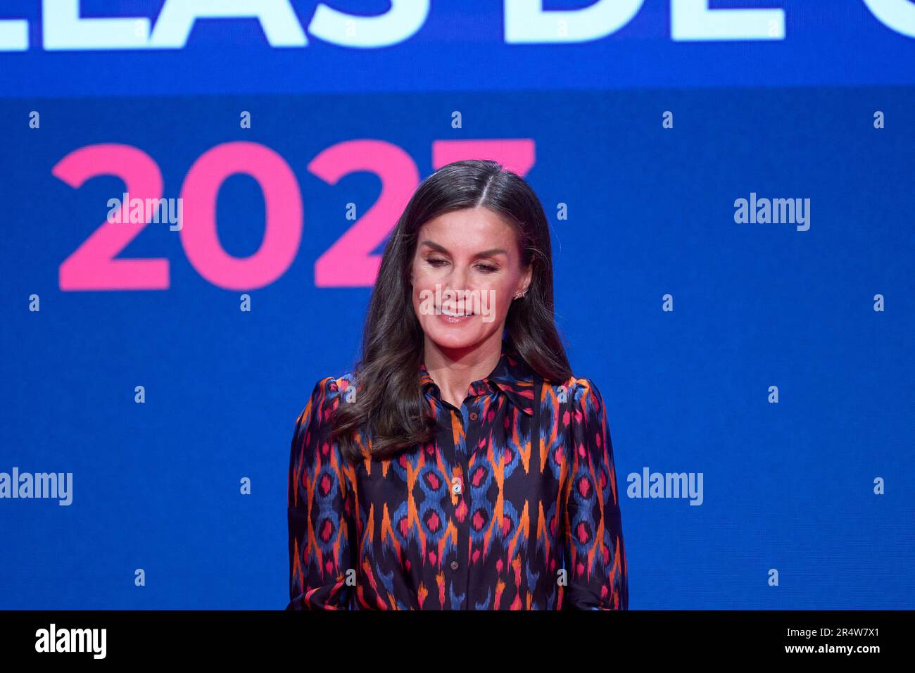 Madrid, Spain. , . Madrid. Spain. 20230530, Queen Letizia of Spain attends World Red Cross Red Crescent Day commemoration event at Circle of Fine Arts on May 30, 2023 in Madrid, Spain Credit: MPG/Alamy Live News Stock Photo