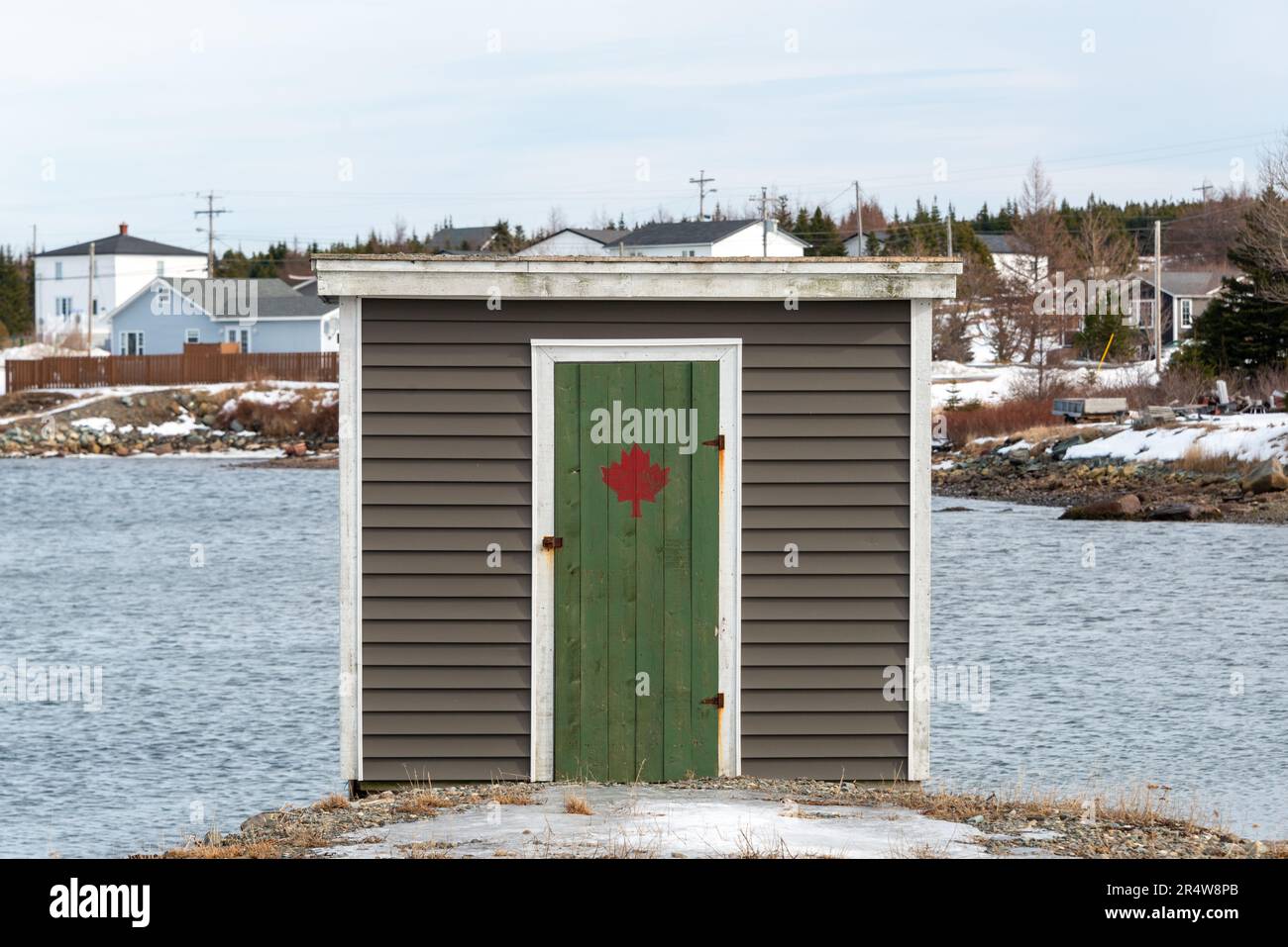 Painted wooden shed hi-res stock photography and images - Alamy