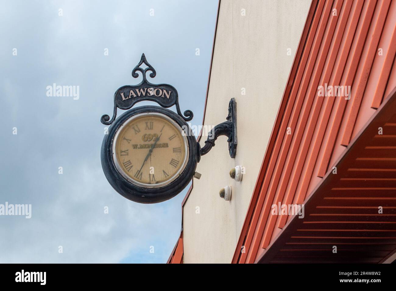 Halifax, Nova Scotia, CanadaMay 2023 A vintage Lawson brand round