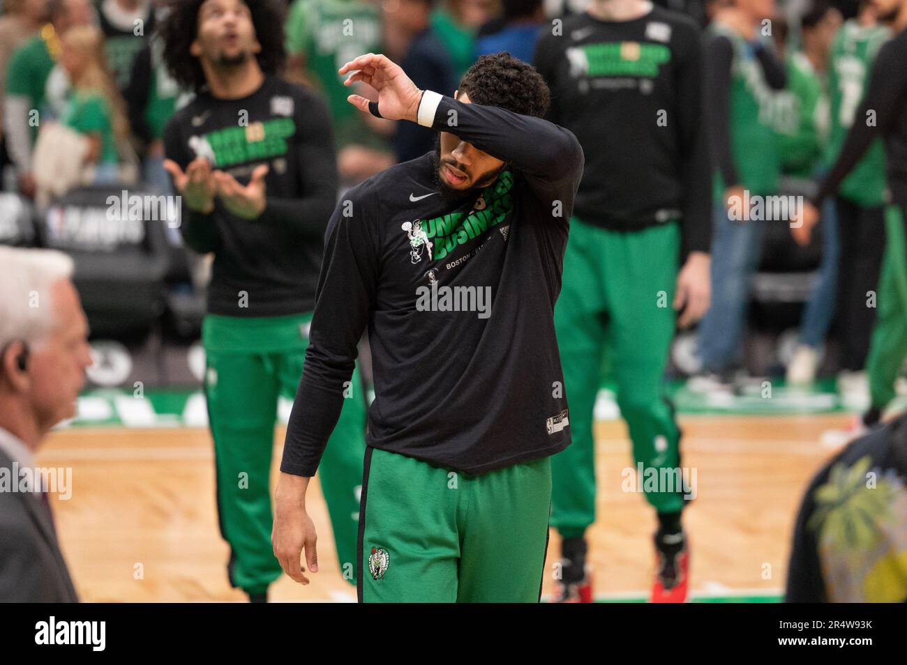 Td garden celtics hi-res stock photography and images - Alamy