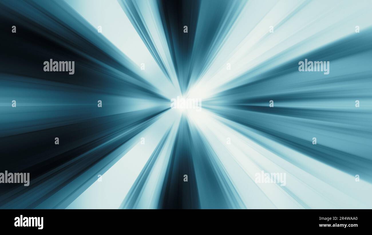 Glow blur lines abstract background. 3d rendering Stock Photo