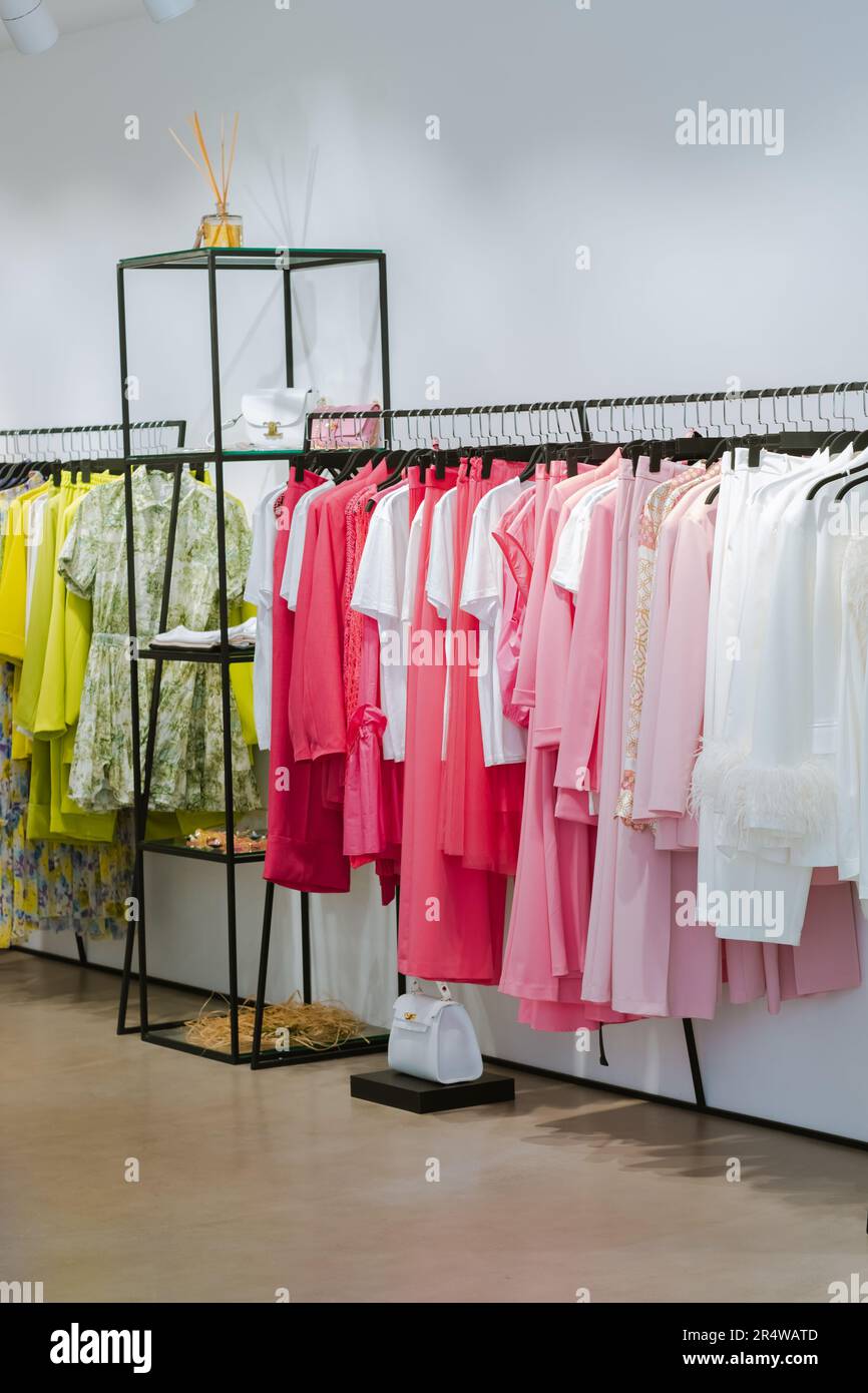 Vintage metal clothing mannequin display in interior girl's room closeup  Stock Photo - Alamy