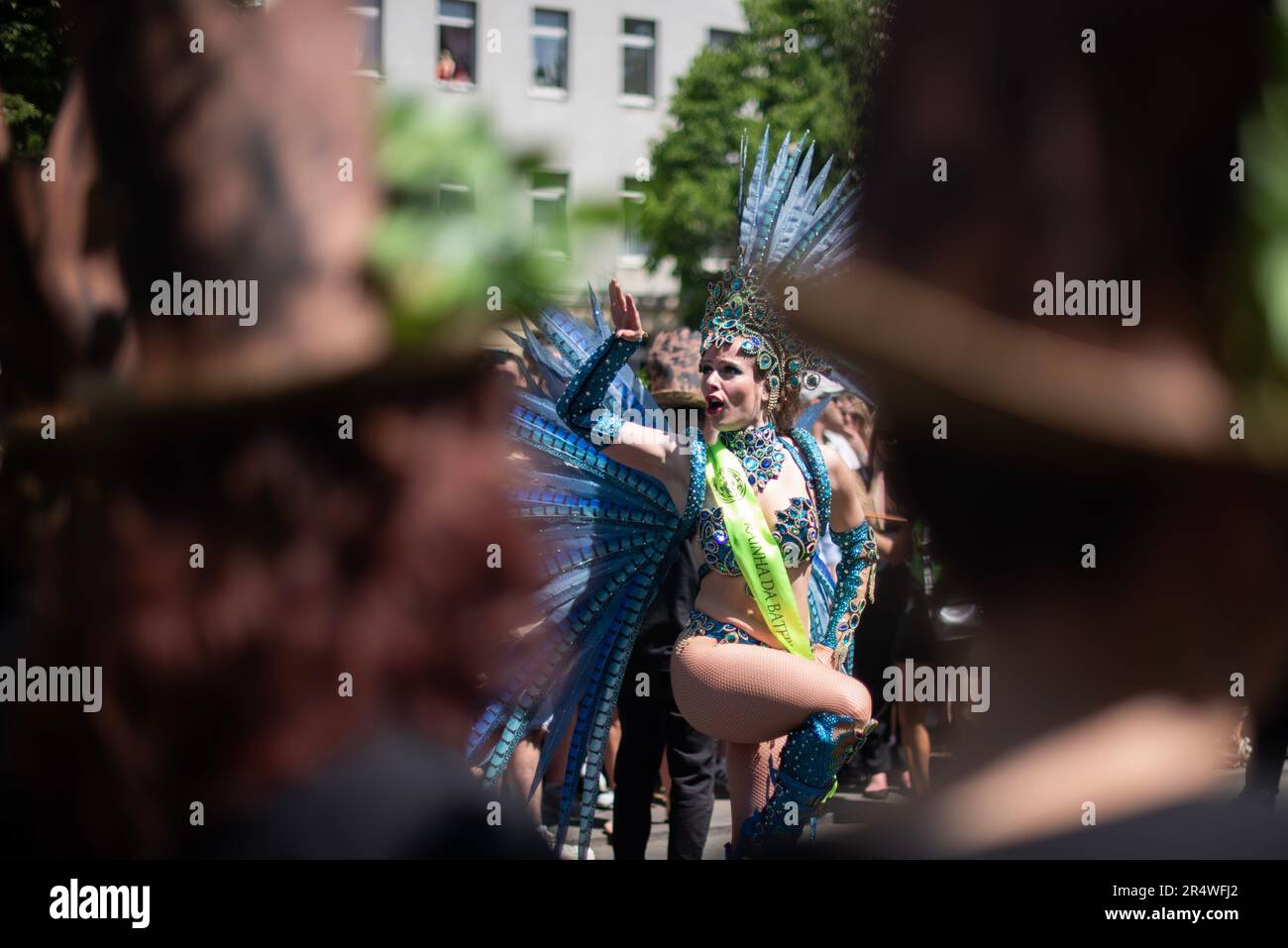 The Carnival of Cultures in Berlin reached its pinnacle with the grand street parade held on