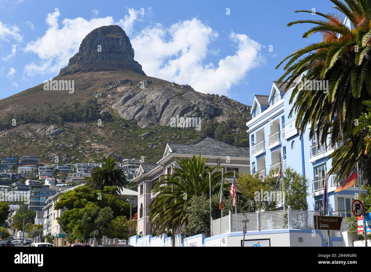 Cape Town, South Africa 2 February 2023 signal hill at Cape Town on