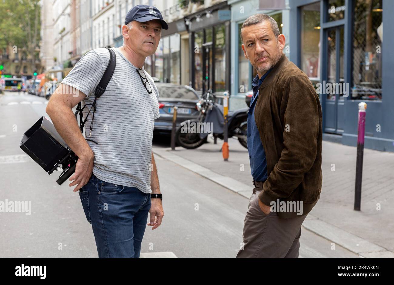 Une Belle Course Year : 2022 France Director : Christian Carion Christian  Carion, Dany Boon Shooting picture Stock Photo - Alamy