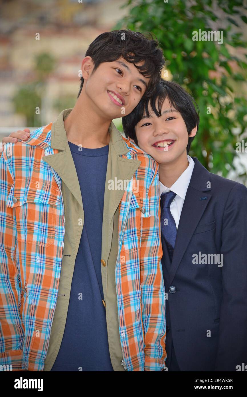 Soya Kurokawa, Hinata Hiiragi Photocall of the film ‘Monster