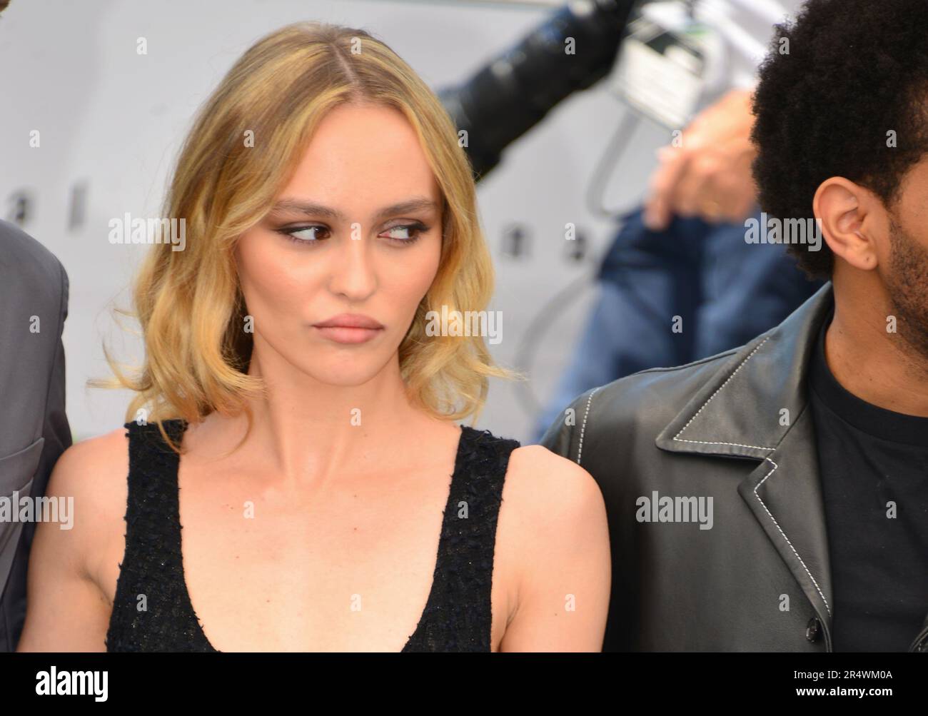 Lily-Rose Depp (dress by Chanel) Photocall of the TV series 'The Idol' 76th  Cannes Film Festival May 23, 2023 Stock Photo - Alamy