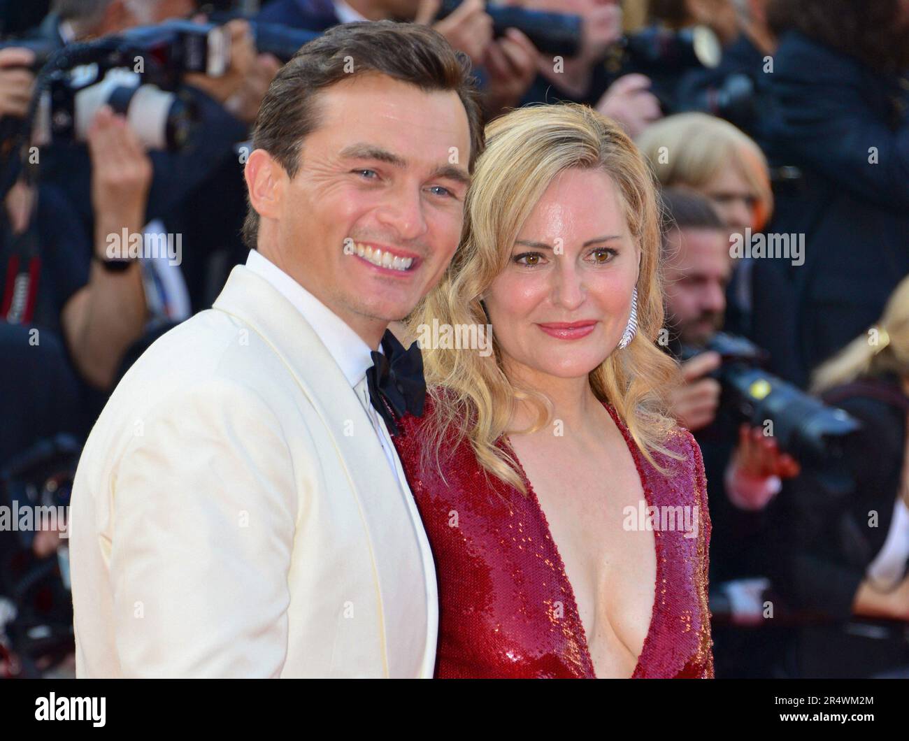 Rupert Friend, Aimee Mullins 'Asteroid City' Cannes Film Festival ...