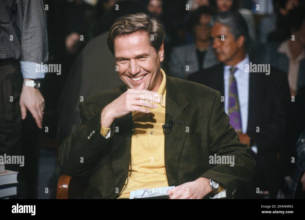 The journalist and TV host Bernard Rapp during the first edition of his ...