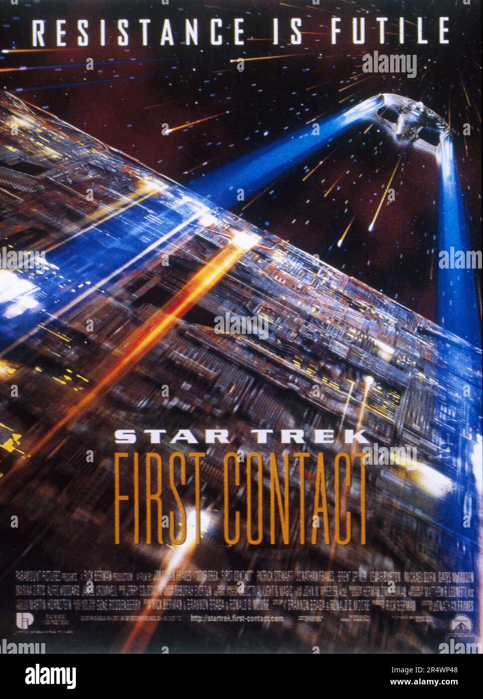 Star Trek: First Contact  Year : 1996 USA Director : Jonathan Frakes American poster Stock Photo