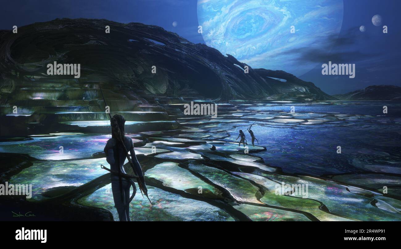 Avatar: The Way of Water Year : 2022 USA Director : James Cameron Concept Art Stock Photo