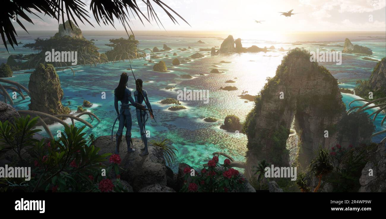 Avatar: The Way of Water Year : 2022 USA Director : James Cameron Concept Art Stock Photo