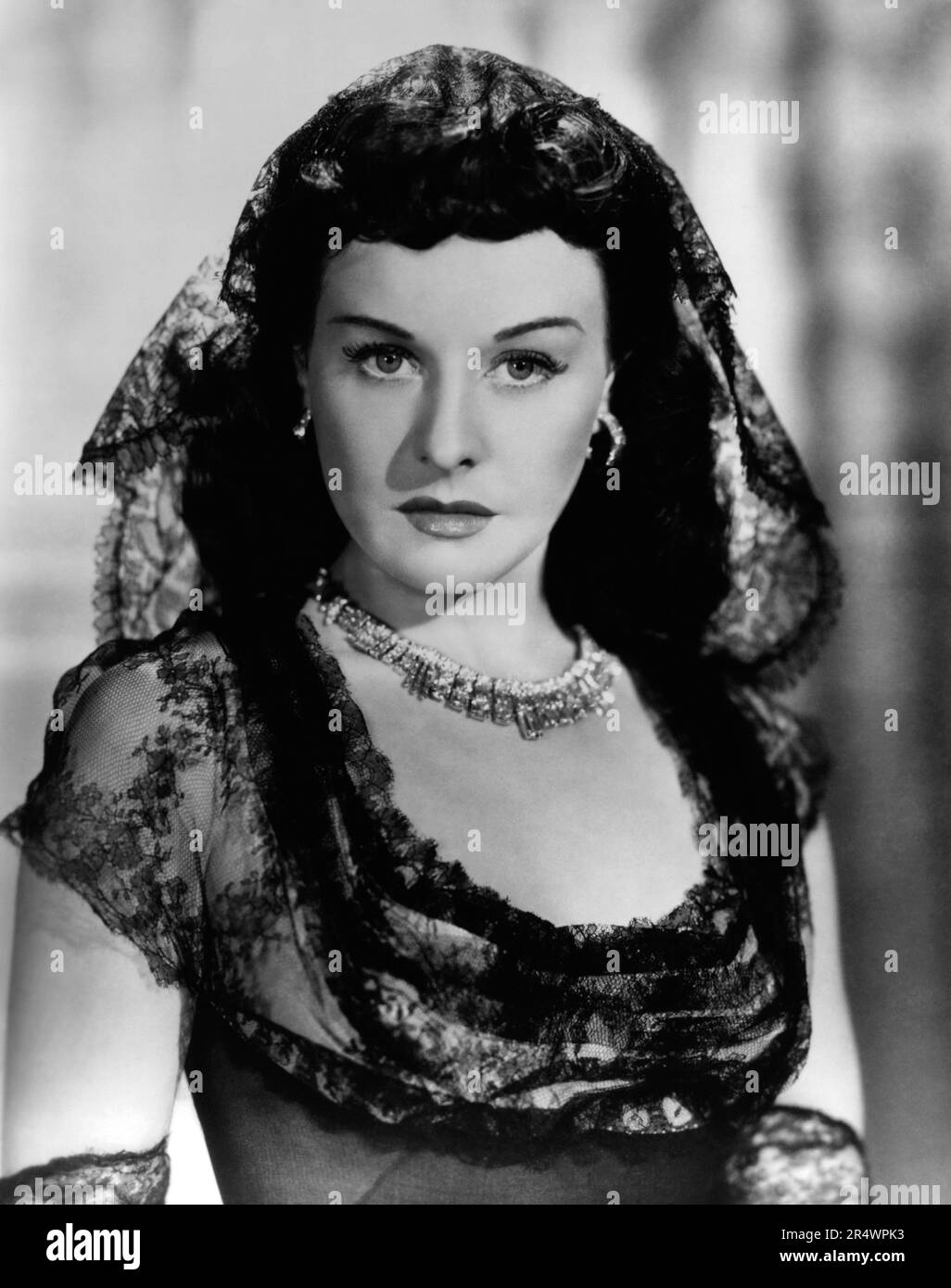 Paulette Goddard Portrait, 1940 Stock Photo Alamy