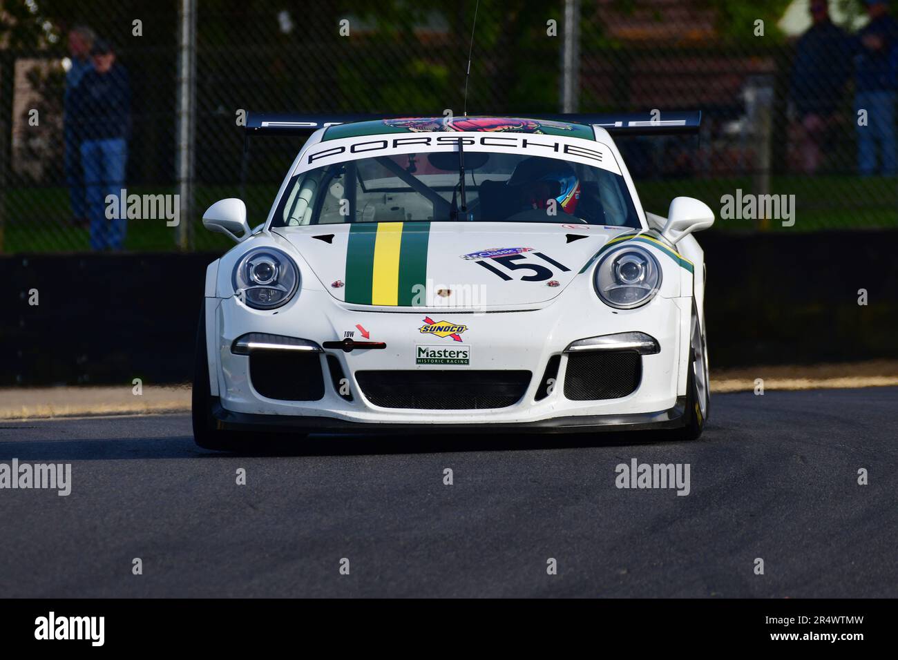 David Harrison, Nathan Luckey, Porsche 991-1 GT3 Cup, Masters Historic Festival, Masters GT Trophy, a 30 minute race with the option for a second driv Stock Photo