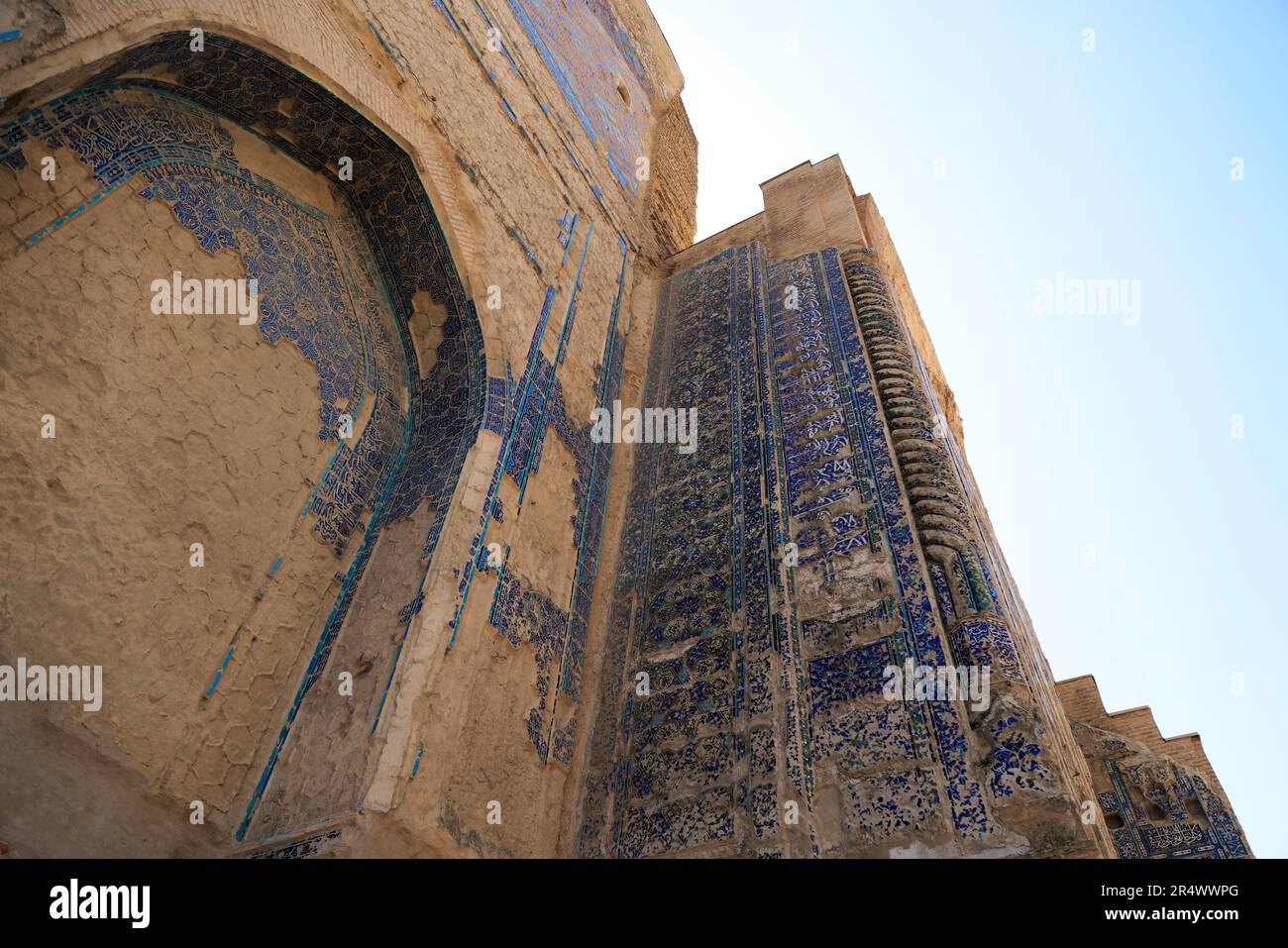 View of the Jahongir Mausoleum, Uzbekistan Stock Photo - Alamy