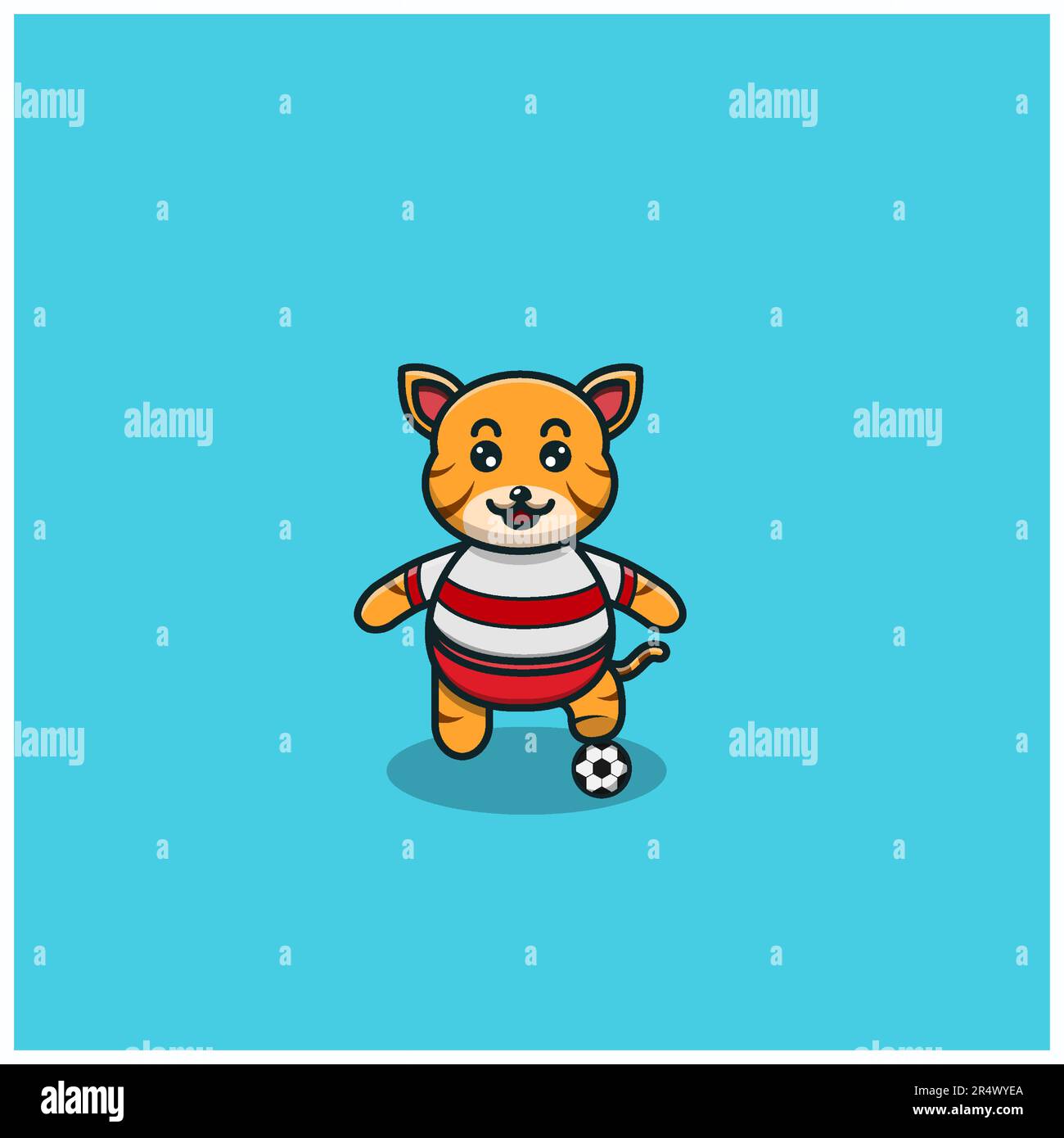 Tiger stadium Stock Vector Images - Alamy