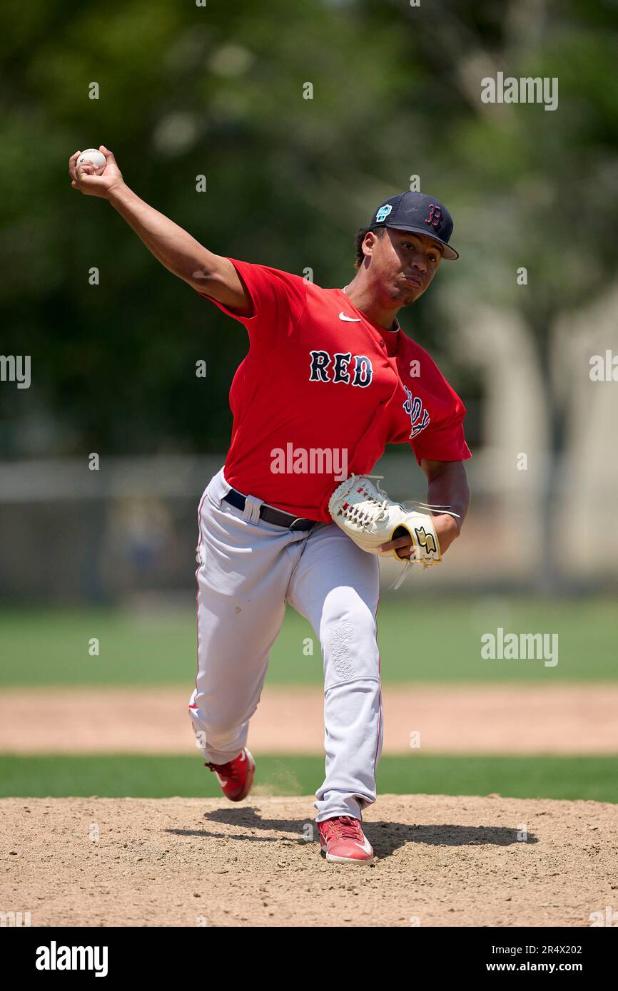 Boston Red Sox pitcher Francis Hernandez (79) during an Extended Spring