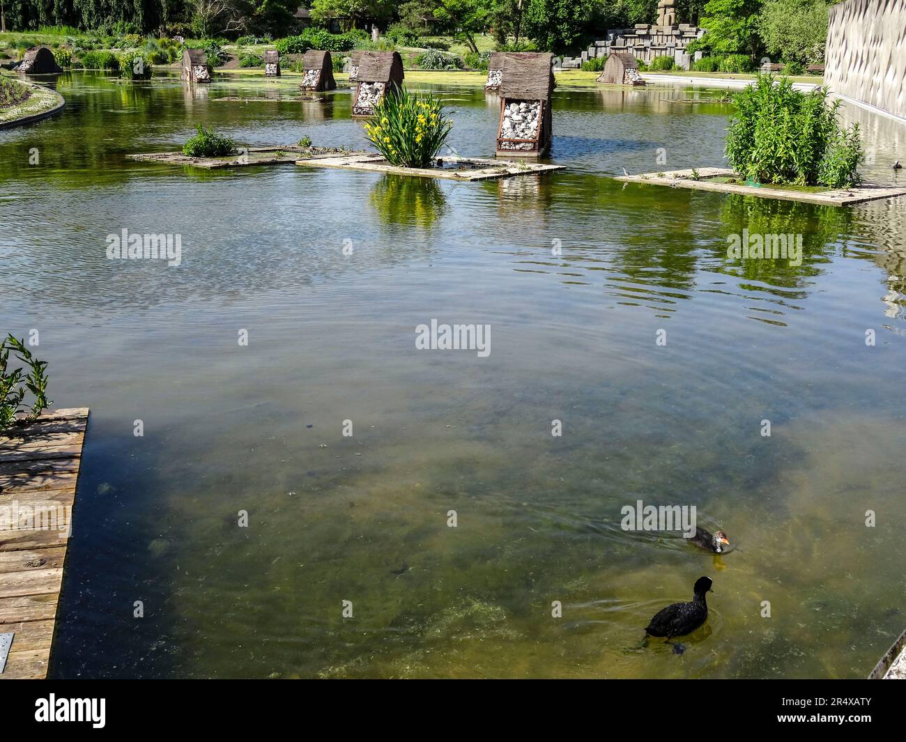 Spring Parc Fourth largest park in paris hi-res stock photography and images - Alamy