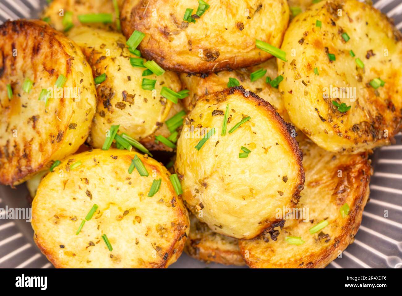 Delicious looking baked potato, food concept photo Stock Photo - Alamy