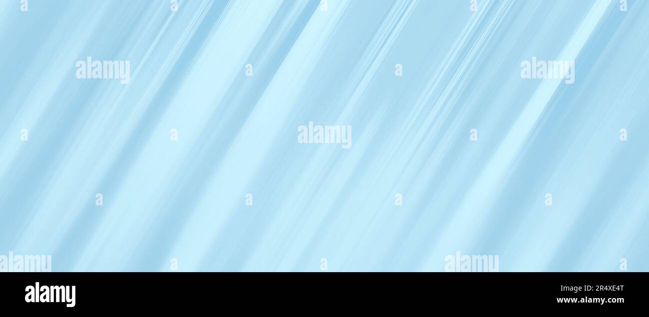 Abstract blue gradient background with soft diagonal lines Stock Photo