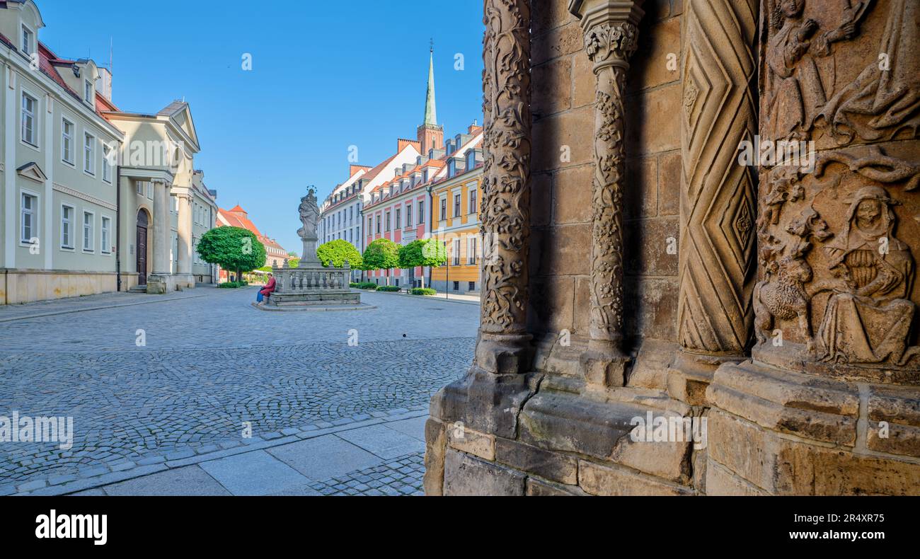 Gothic cathedral of saint johns wroclaw hi-res stock photography and ...