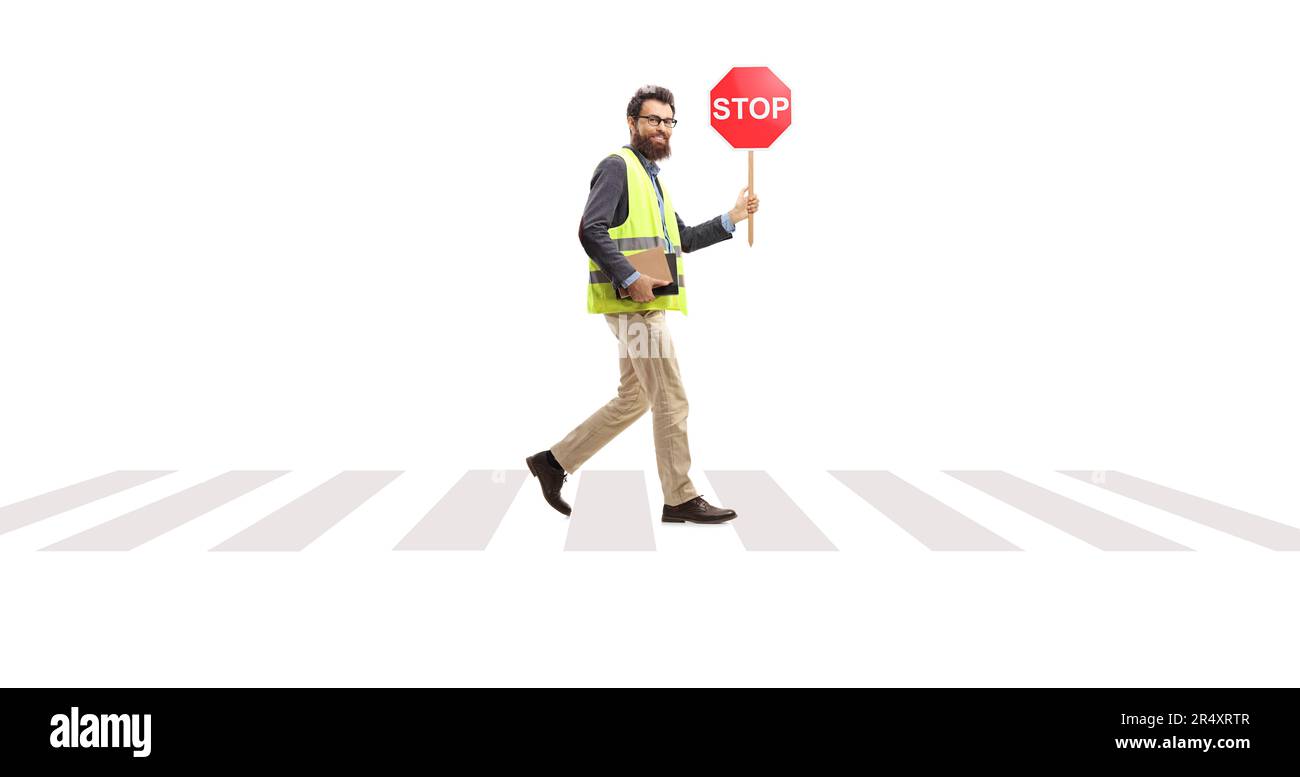 Pedestrian crossing sign isolated hi-res stock photography and images -  Alamy