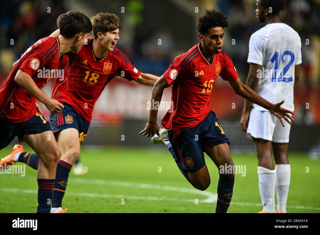 Lamine yamal spain goal hi-res stock photography and images - Alamy